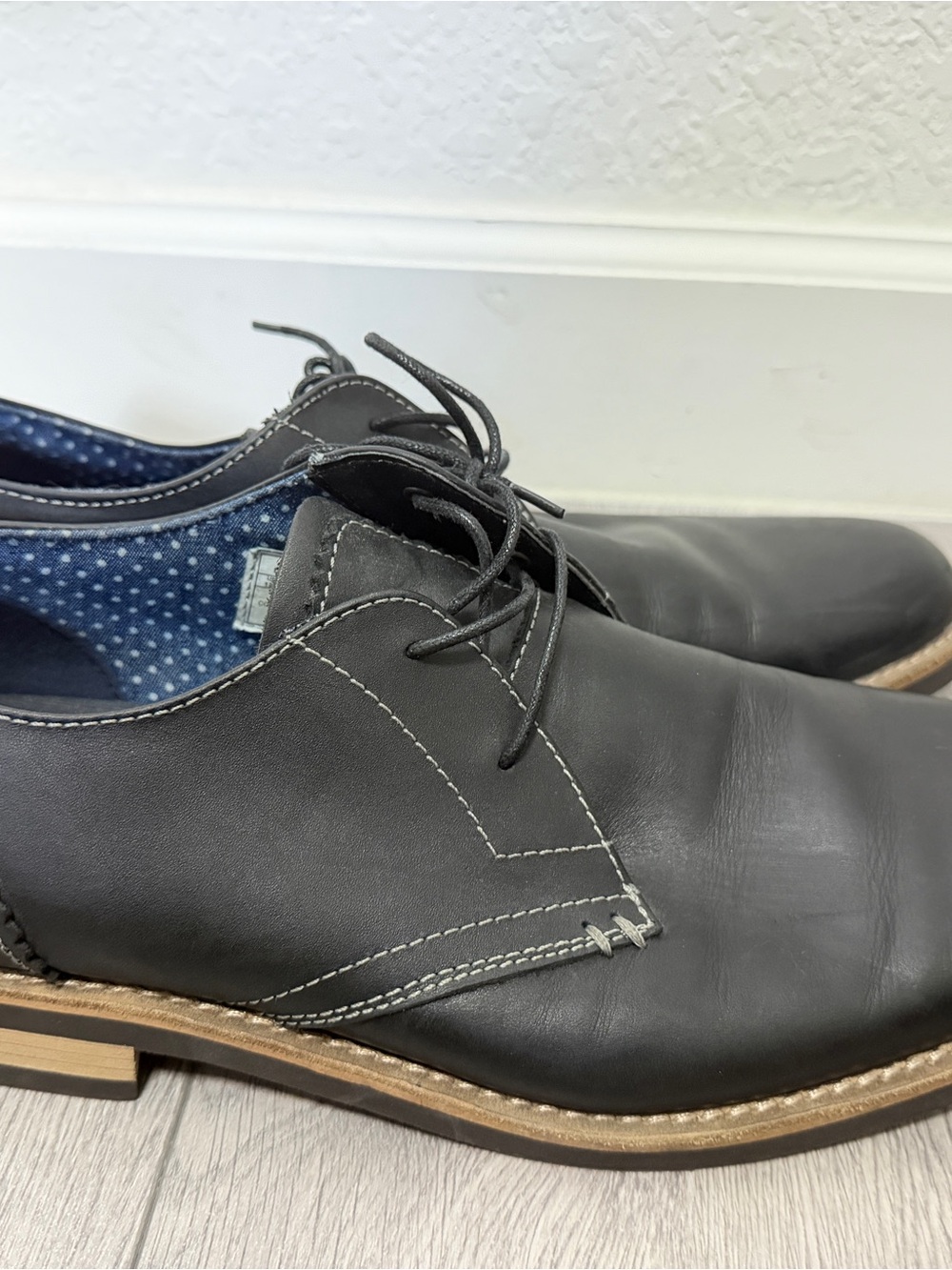 Original Penguin by Munsingwear dress Shoes Willie OP Dress Derby Oxford Black